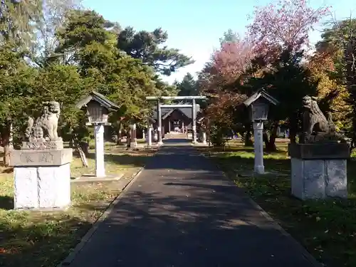 新十津川神社の鳥居