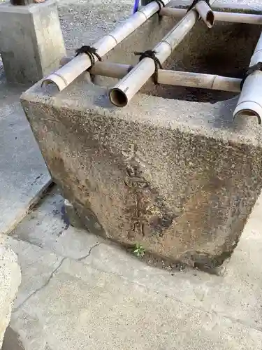 熊野神社の手水舎