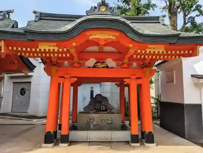 穴八幡宮の手水舎