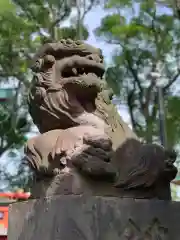 多摩川浅間神社の狛犬