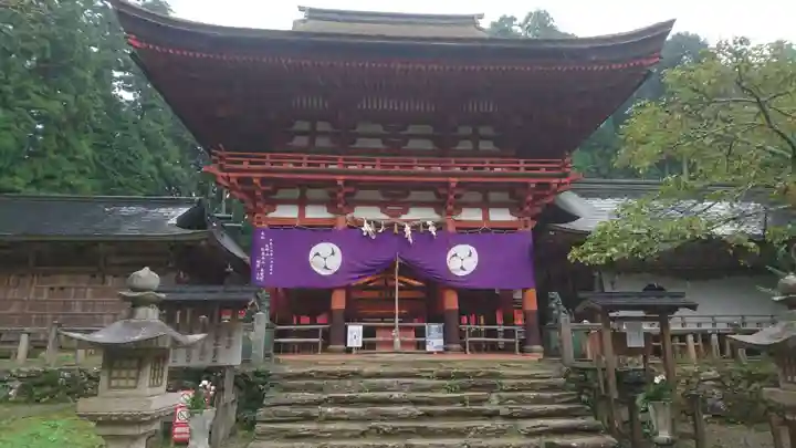 丹生都比売神社の山門・神門
