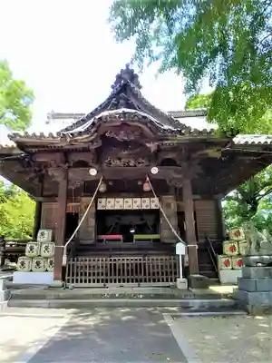 福島八幡宮の本殿・本堂