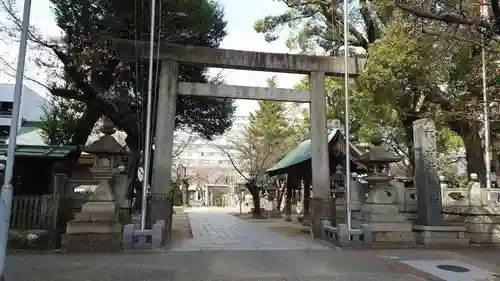 那古野神社の鳥居