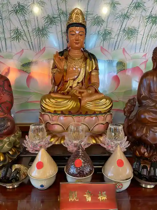 東京媽祖廟の仏像