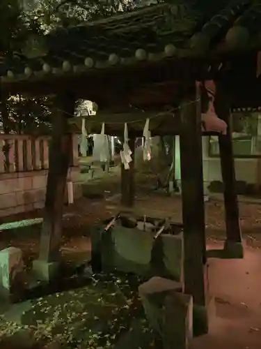 玉敷神社の手水