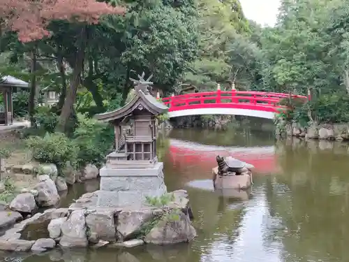 伊弉諾神宮の庭園