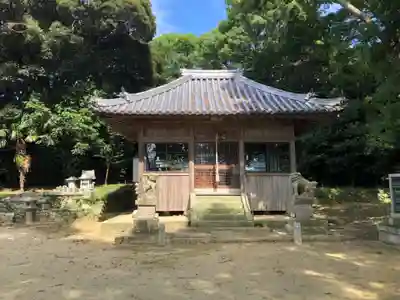 久度神社の本殿・本堂