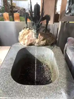 真清田神社の手水舎