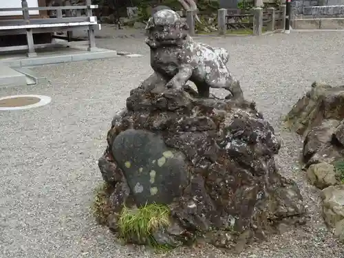 貫井神社の狛犬