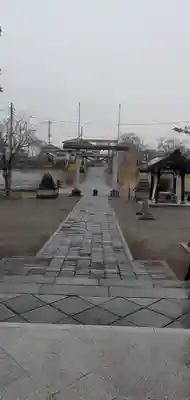 大間々神明宮の鳥居