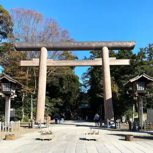 鹿島神宮の鳥居