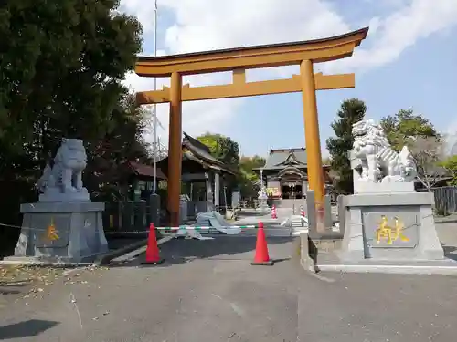 西浦荒神社 総社宮の鳥居