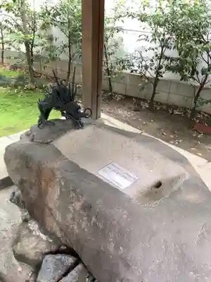 泥江縣神社の手水舎