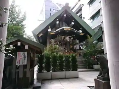 築土神社の本殿・本堂