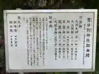豊日別神社の御朱印