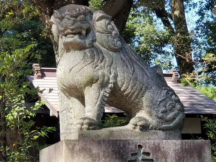 熊野神社の狛犬