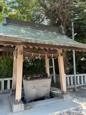 赤羽八幡神社の手水舎