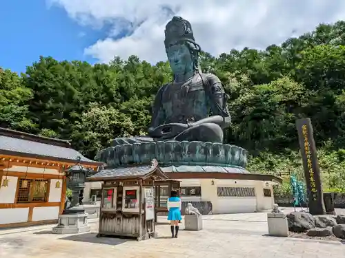 青龍寺(昭和大仏)の仏像