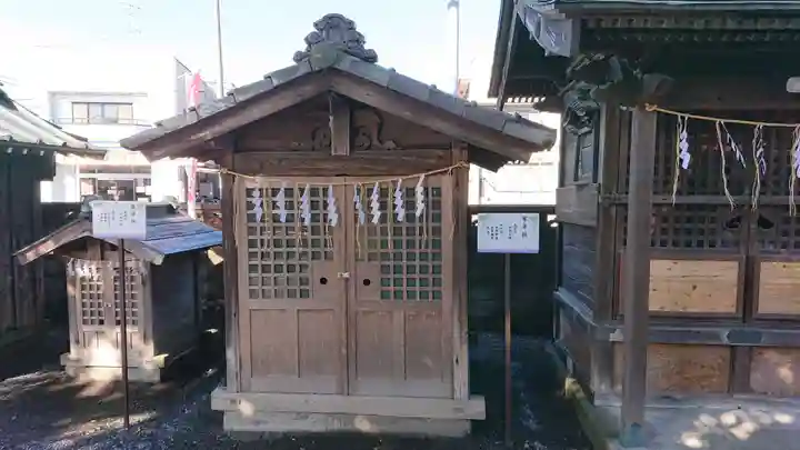 菖蒲神社の末社・摂社