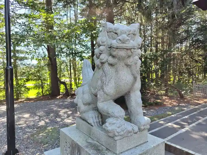 足寄神社の狛犬