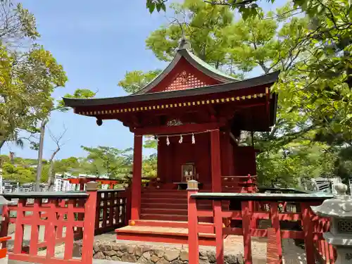 旗上弁財天社の本殿・本堂