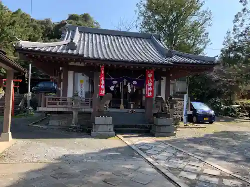 中川八幡神社の本殿・本堂