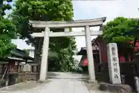 麻布氷川神社の鳥居