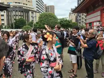 愛染堂勝鬘院のお祭り