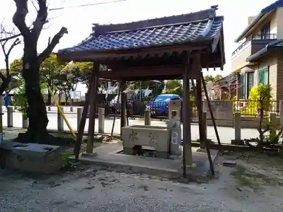 秋葉社の手水舎