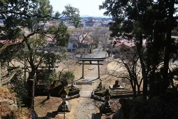 田村神社の景色