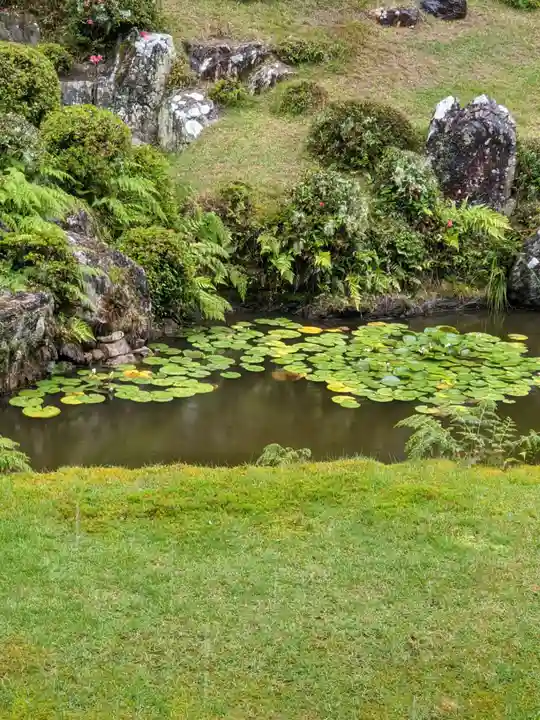 龍潭寺の庭園
