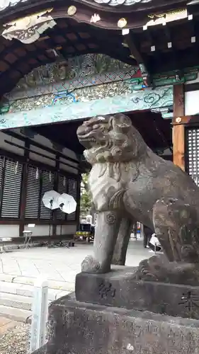 御香宮神社の狛犬