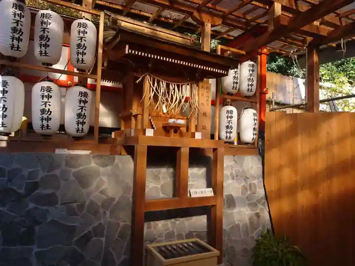 明竹稲荷宮 腰神不動神社の本殿・本堂