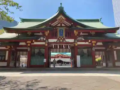 日枝神社の山門・神門
