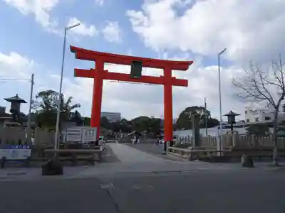 和田神社の鳥居