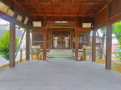 神明社（中之庄神明社）の本殿・本堂