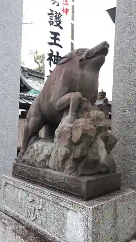 護王神社の狛犬