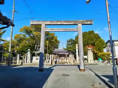 赤須賀神明社の鳥居