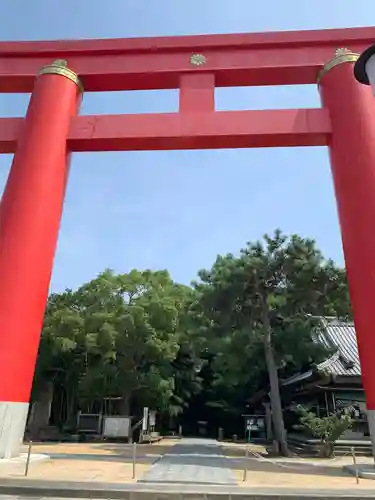 自凝島神社の鳥居