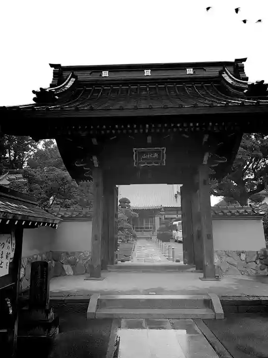 宗隆寺の山門・神門