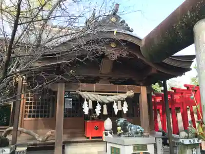 田村神社の本殿・本堂