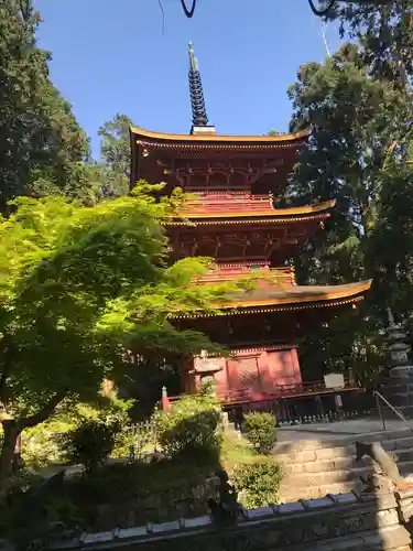 長命寺の塔