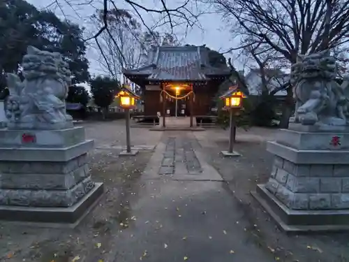 奈良神社の狛犬