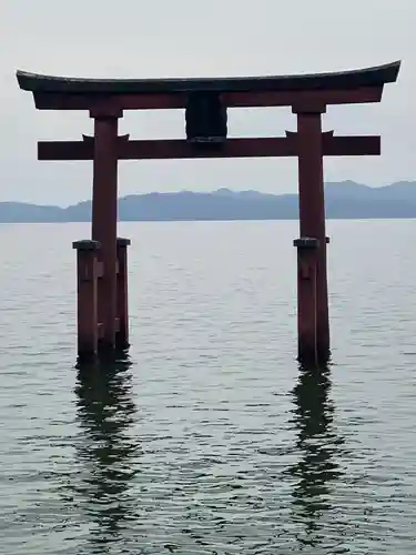 白鬚神社の鳥居