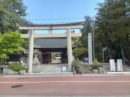 一宮浅間神社の鳥居