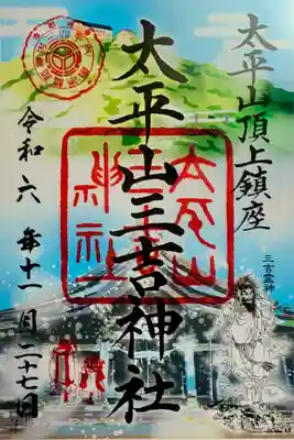 太平山三吉神社総本宮(秋田県)