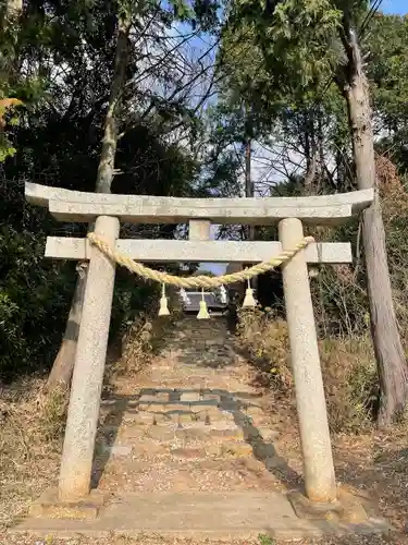 富任八幡宮の鳥居