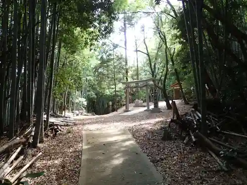 静火神社の自然