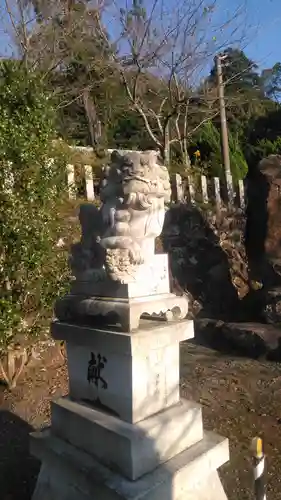 葛城神社妙見宮の狛犬