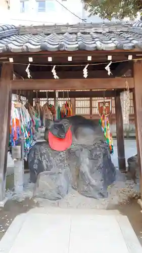 牛嶋神社の狛犬